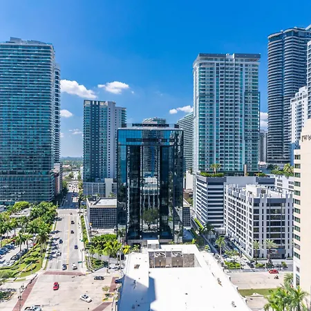 Central 2 Bed Apartment With A Pool & Gym- Free Garage Parking Miami Exterior foto